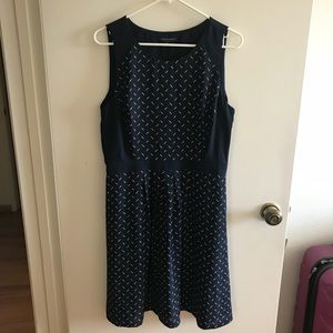 NWT Tommy Hilfiger size 10 navy blue A line dress